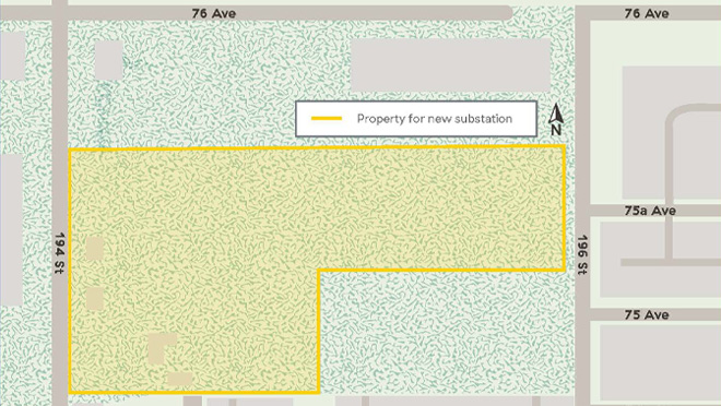 Willoughby Substation future project map