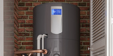 Heat pump water heater in condo Heat pump water heater in condo