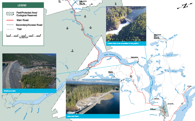 Campbell River System Map 660x410 