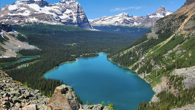 Lake O'Hara in Yoho National Park.