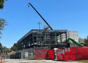 Gas-insulated switchgear building construction.