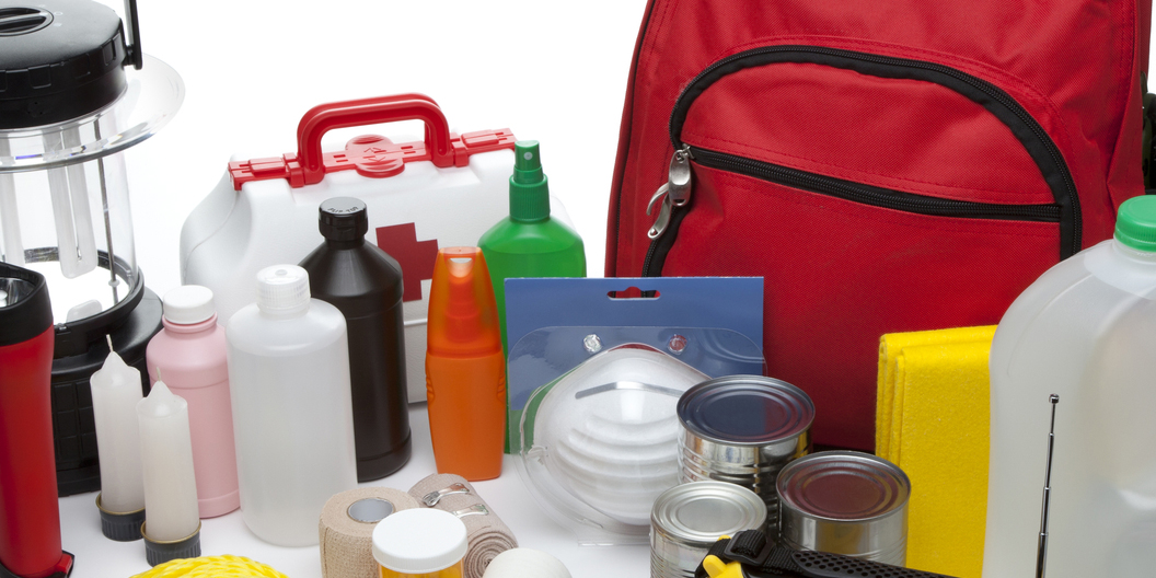 Prepare a storm kit to help you get through a power outage. - Safe