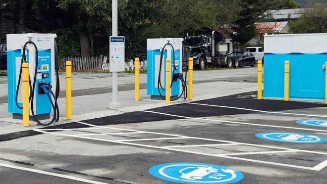 Pemberton, B.C. EV fast charging site